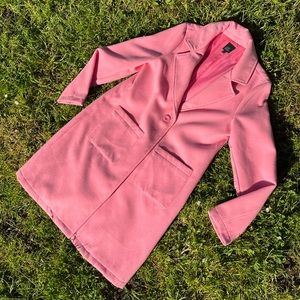 WILD FABLE MEDIUM,PINK PETTICOAT,SOFT,GIANT BUTTON CLOSURE,FRONT POCKETS,BELLET